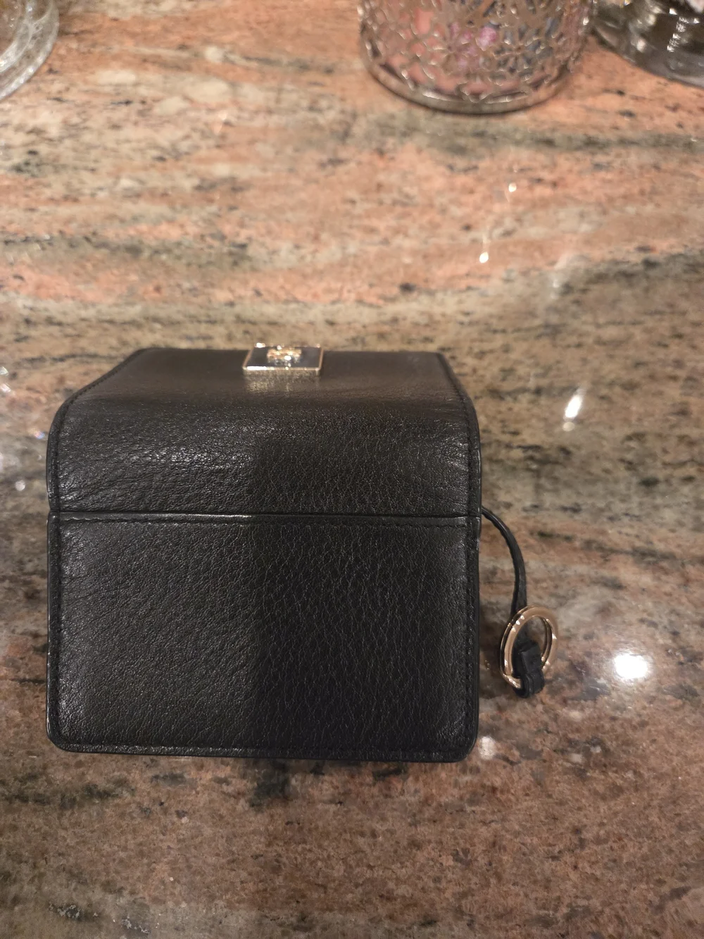 Tory Burch Black Leather Satchel with Matching Wallet